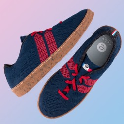 sneaker ector 3W amiral/rouge SC
