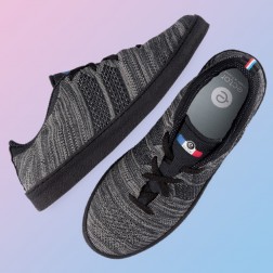 sneaker ector 3W noir chiné SN
